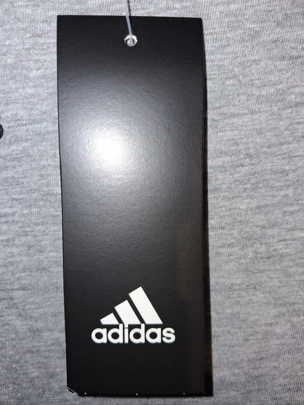 Adidas Men's Light Heather Gray Short Sleeve Tee In A Size Medium. NWT